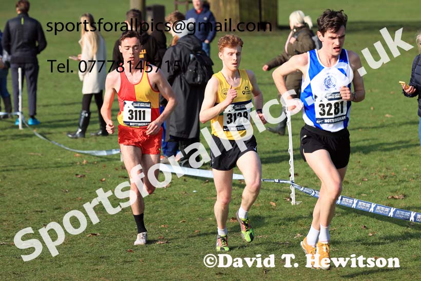 Senior Men, 2024 CAU Inter Counties Cross Country Champs., Wollaton Park, Nottingham. Photo: David T. Hewitson/Sports for All Pics